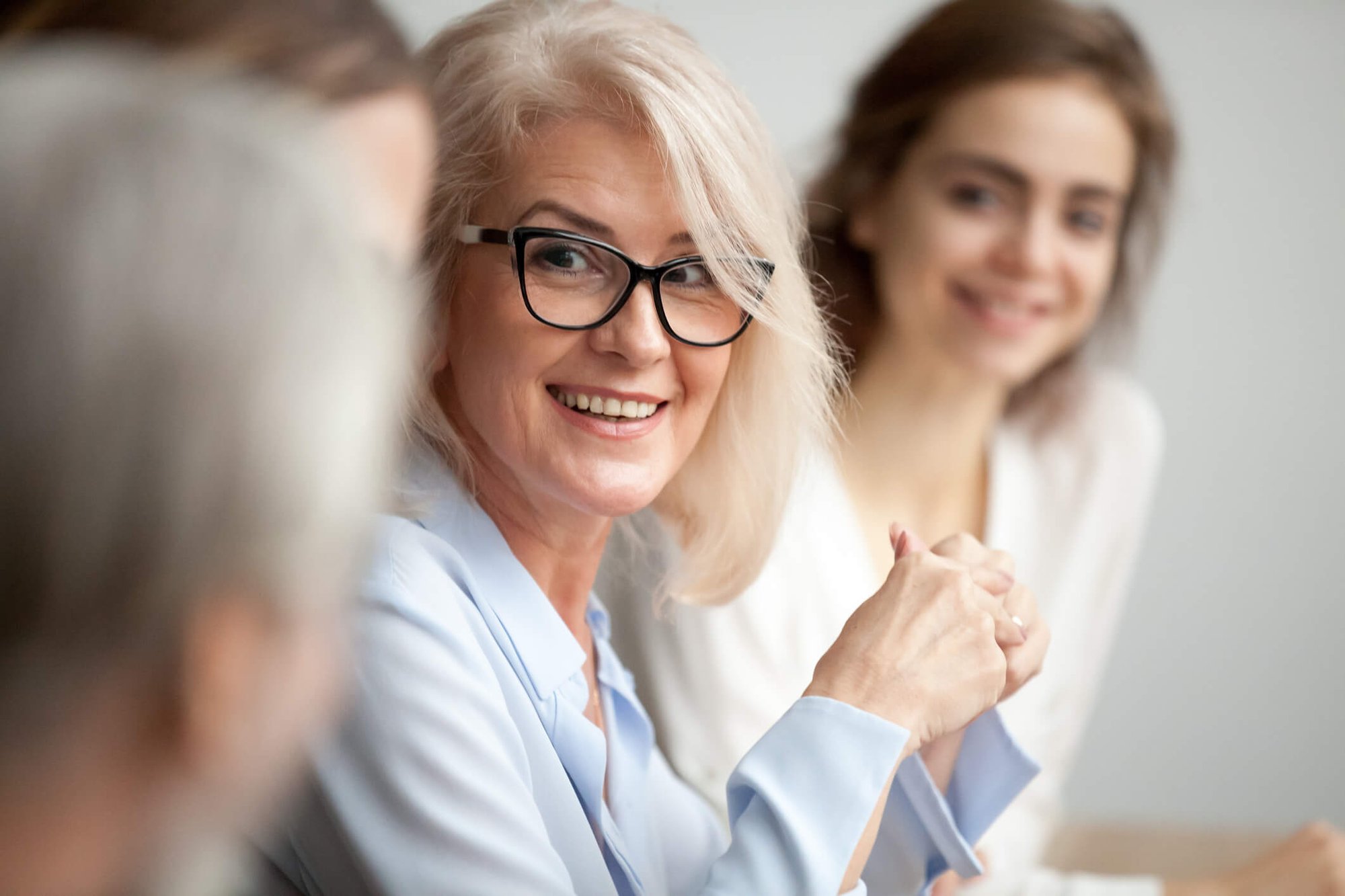 Women in a meeting